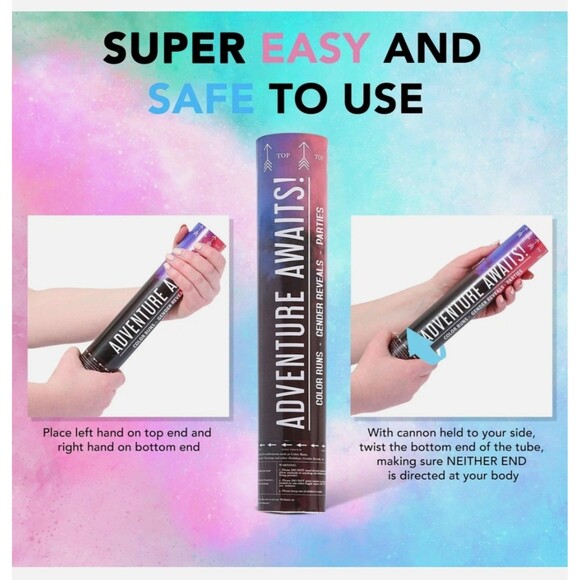 Adventure Awaits! Multicolor confetti poppers for Other Festivals - Picture 3 of 4